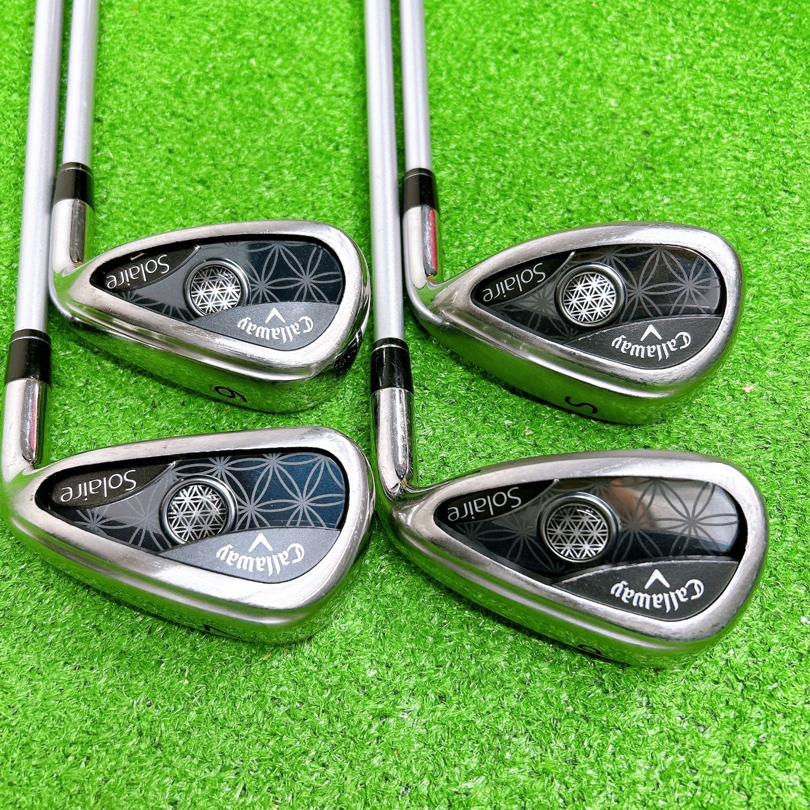 現行 キャロウェイ ソレイユ レディースアイアンセット 4本 L 初心者