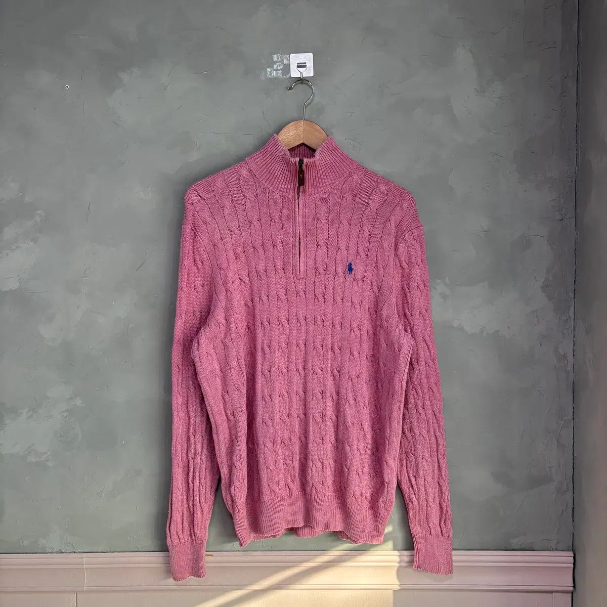 めぇめぇ様☆ポロラルフローレン ケーブル編み ポロシャツ ピンク