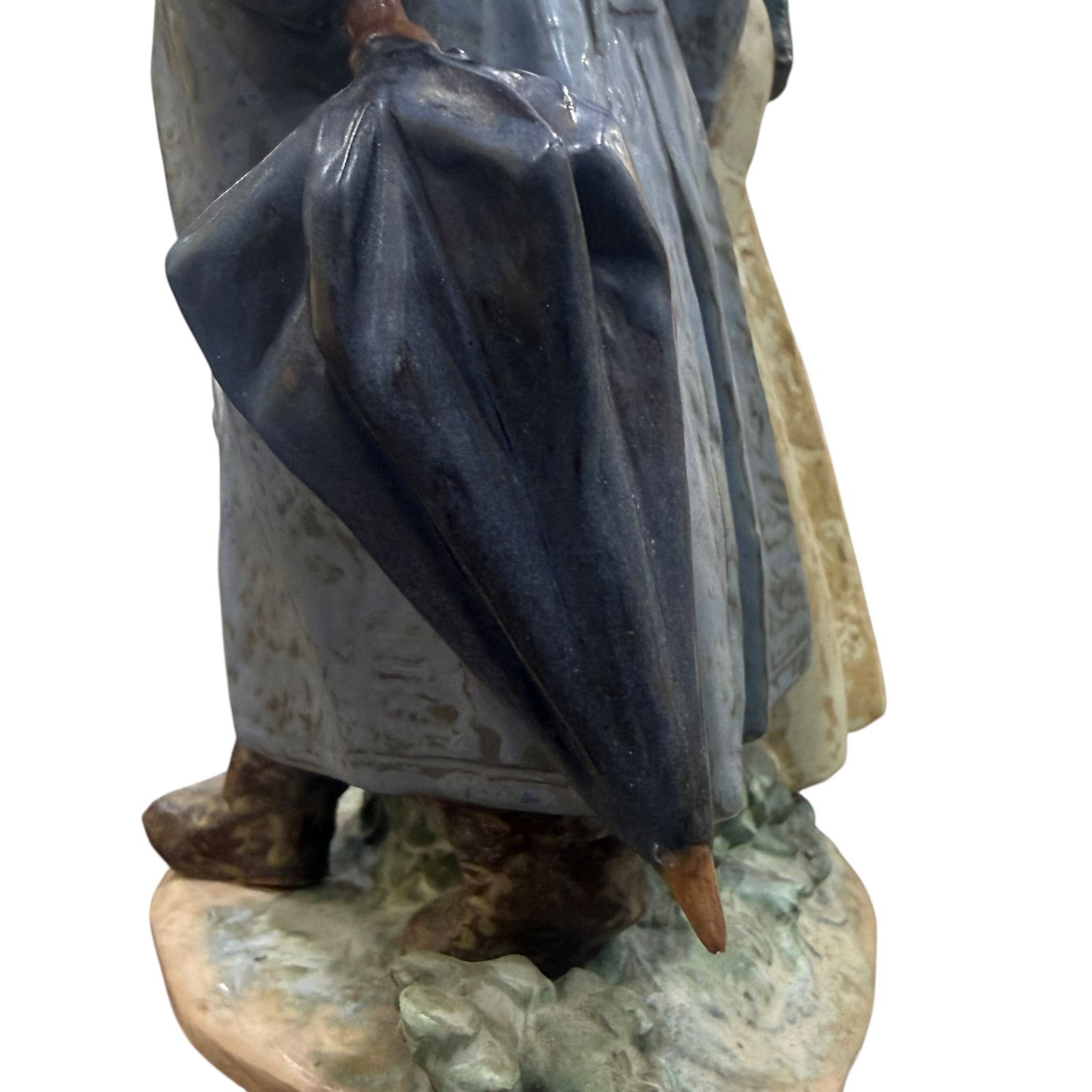 ○LLADRO○リヤドロ 2242 寒い日の登校 フィギュリン グレス 中古