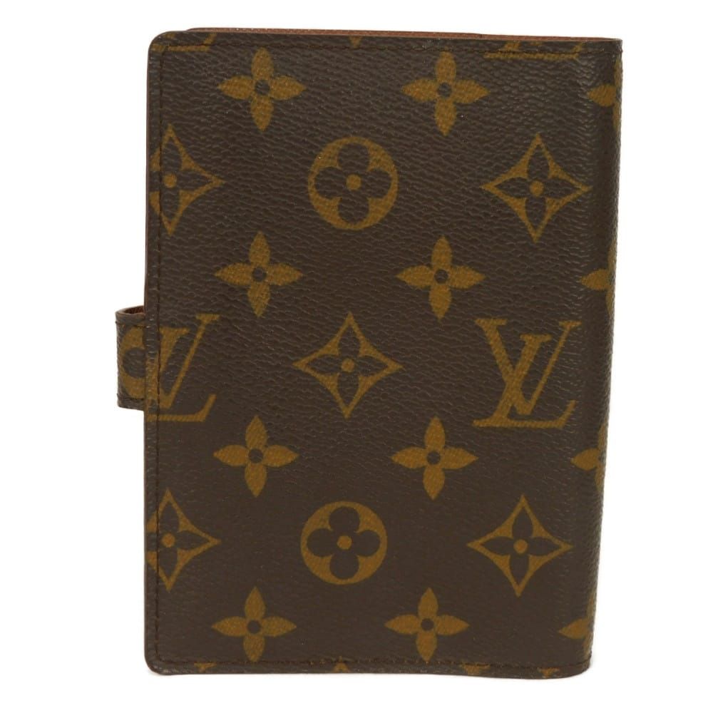 LOUIS VUITTON ルイ・ヴィトン アジェンダ PM LVロゴ フラワー
