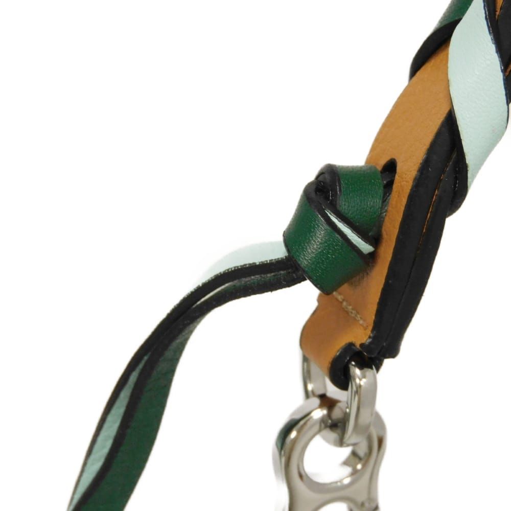 LOEWE ロエベ シン ブレイデッド ストラップ 編み込み ブラウン