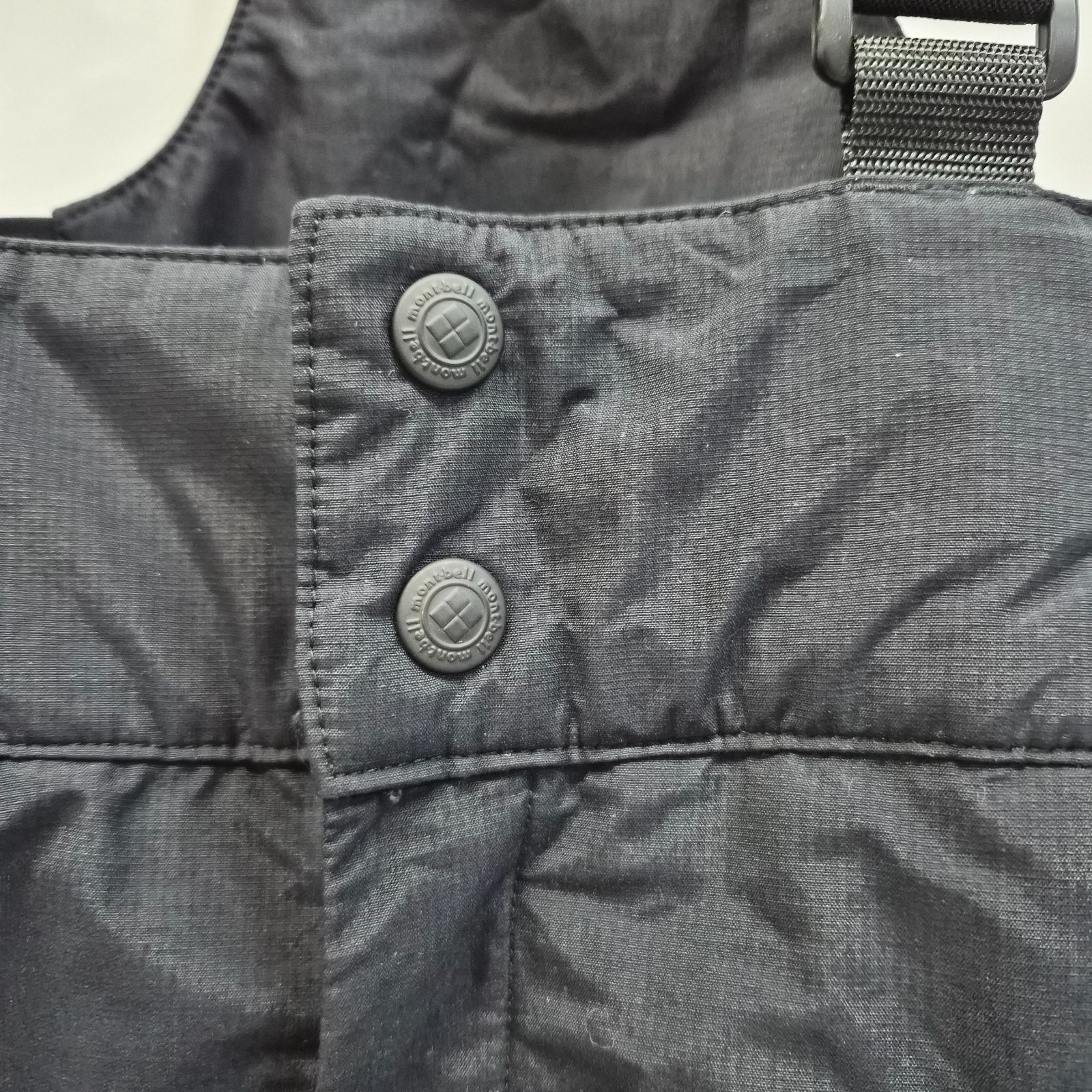 モンベル montbell スーパーハイドロブリーズ インシュレーテッドビブ