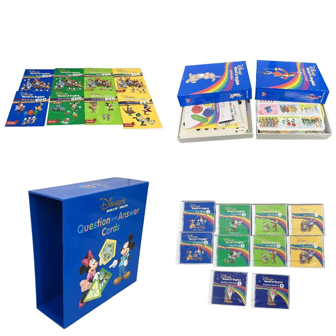 ストレートプレイ　新子役　ディズニー英語システム　DWE　2017年頃 ディズニー英語システム DWE DVD 47枚セット 新子役版 2017年シング