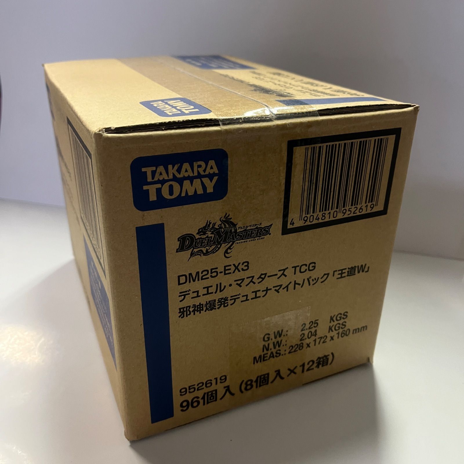デュエマ】DM25-EX3 邪神爆発デュエナマイトパック 王道W カートン1箱