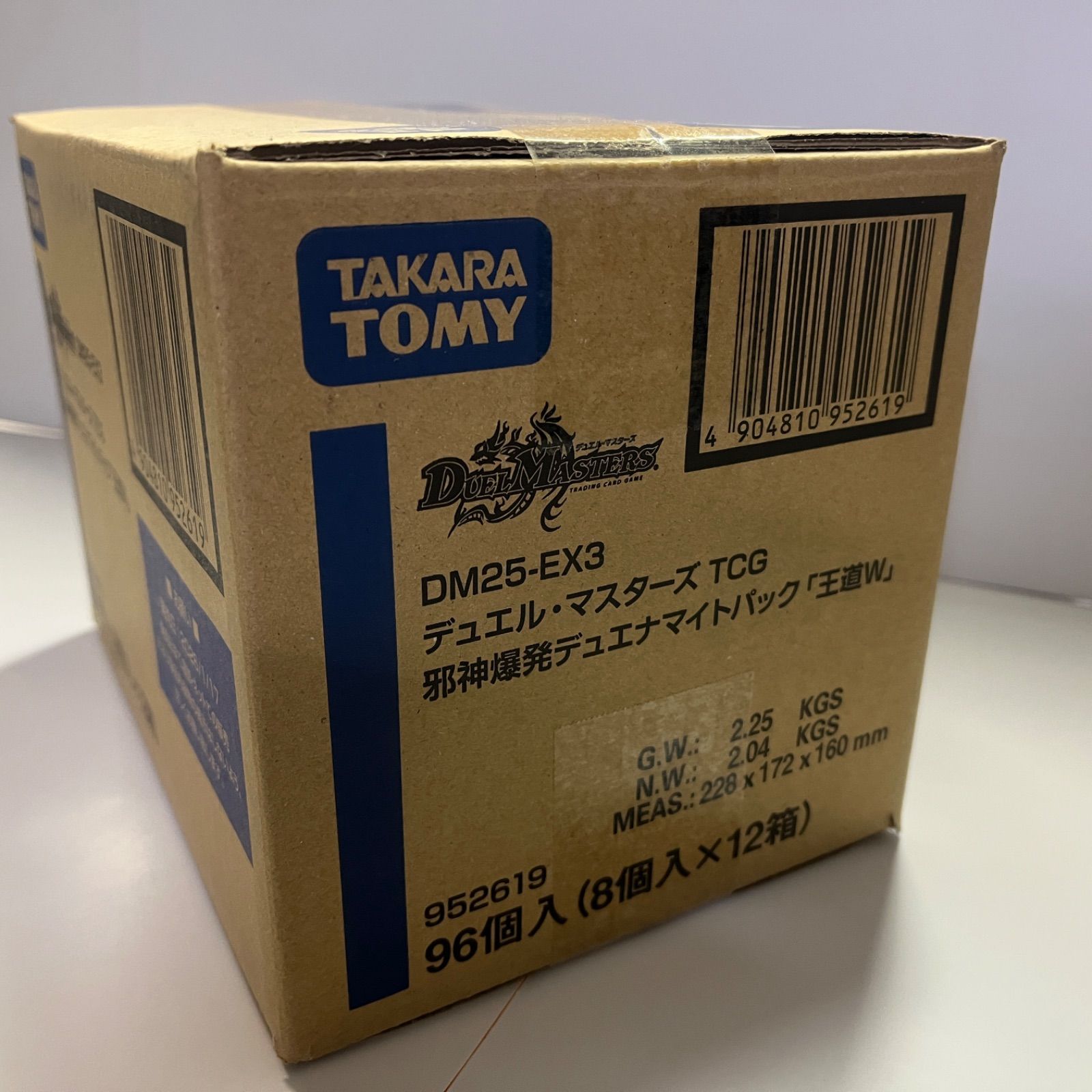 デュエマ】DM25-EX3 邪神爆発デュエナマイトパック 王道W カートン1箱