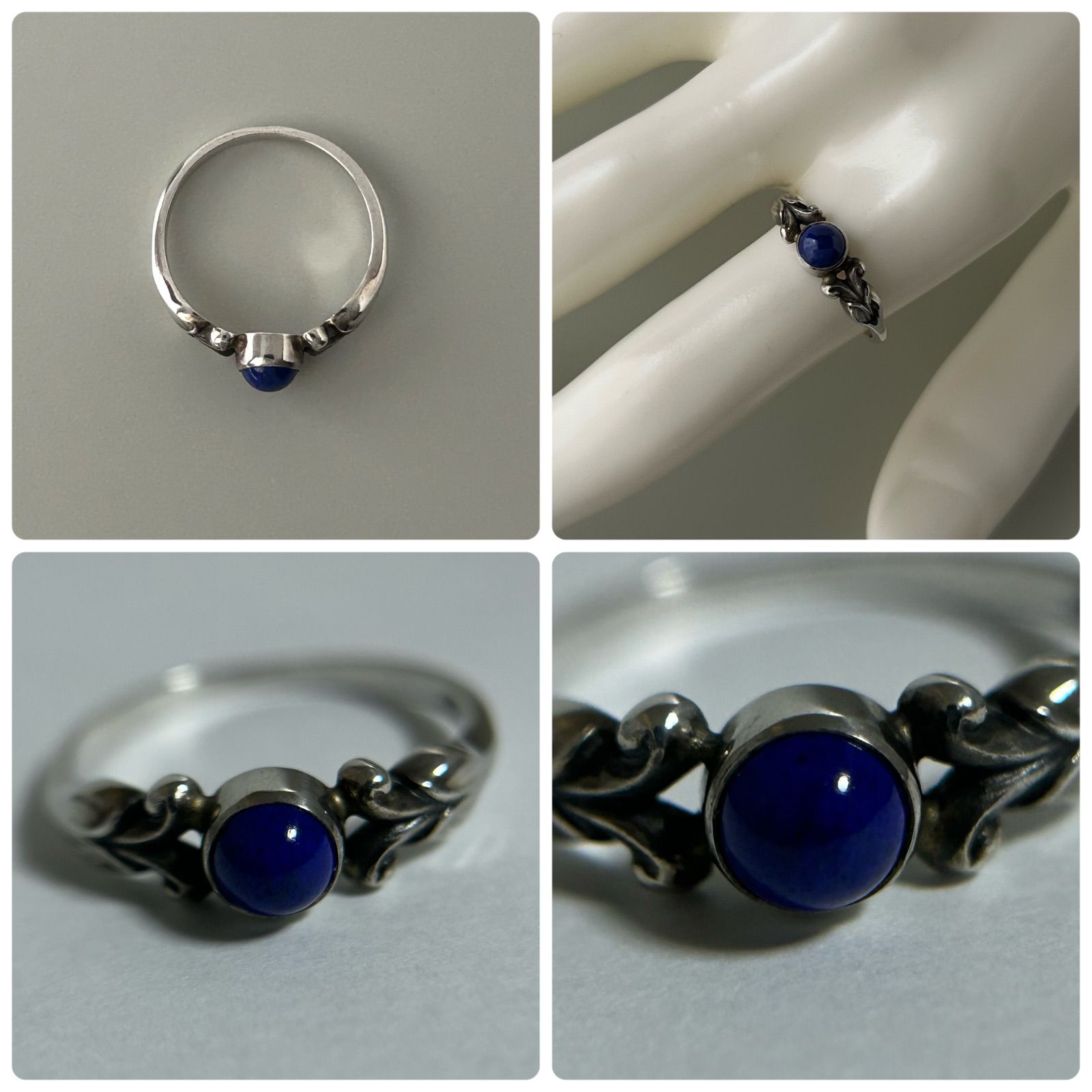 chuan様 ジョージジェンセン リング 指輪 55 ラピスラズリ AG925 約