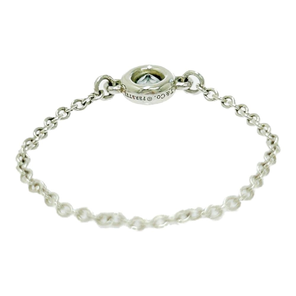 中古】TIFFANY&Co. ティファニー シルバー アクアマリン バイザヤード