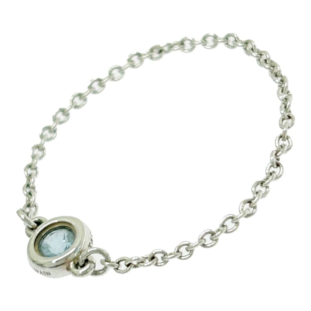 中古】TIFFANY&Co. ティファニー シルバー アクアマリン バイザヤード