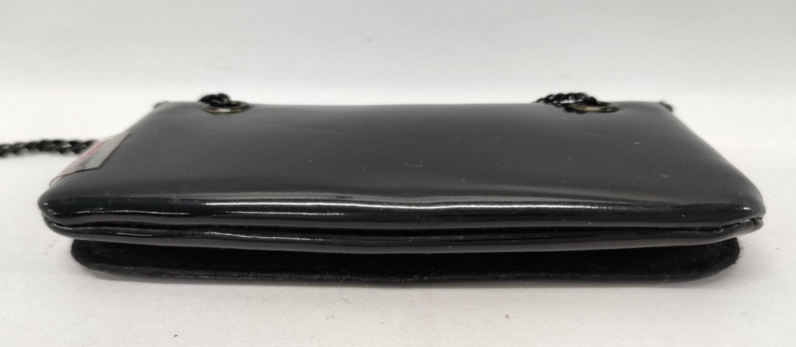 CHANEL コスメケース チェーン ショルダー ノベルティ 非売品 ブラック 幅約10cm　チェーン全長：55cm CHANEL コスメケース チェーン ショルダー ノベルティ 非売品 ブラック