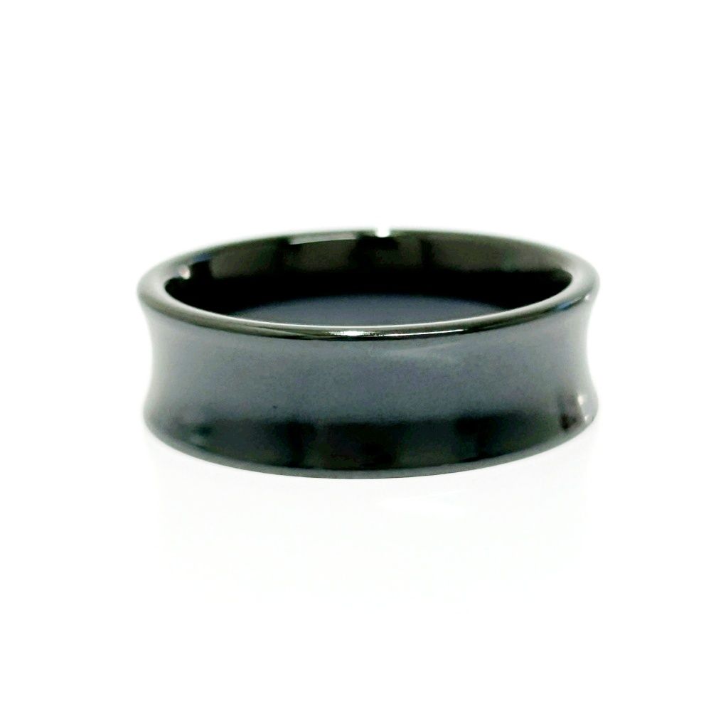 中古】TIFFANY&Co. ティファニー チタン 1837 ナロー ワイド リング