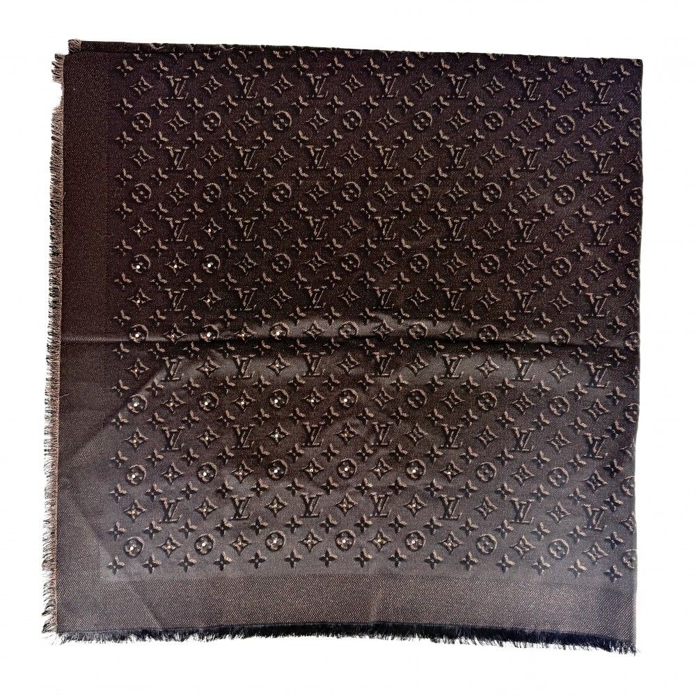 ルイヴィトン ストール レディース ショール・シャイニー モノグラム