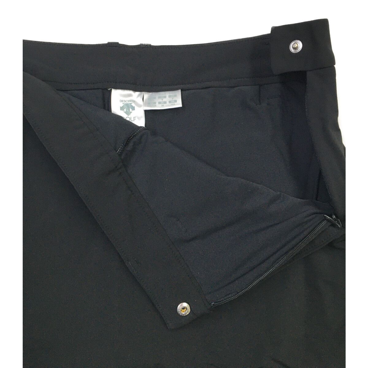 中古 レディース デサントゴルフ DESCENTE GOLF スカート L 黒