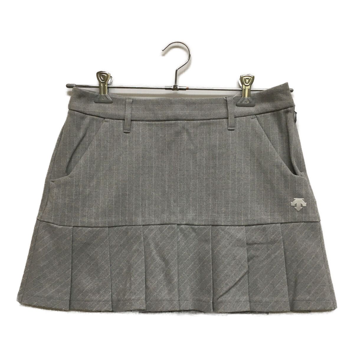 デサントゴルフ グレー スカート XS 58 SS スカート レディース
