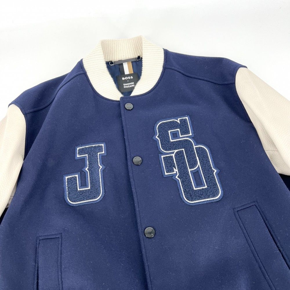 ボス ブルゾン メンズ 大谷翔平コラボ ベースボールジャケット BOSS X