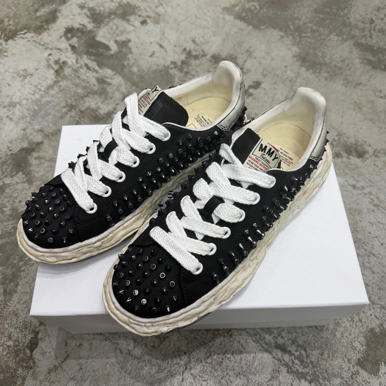 参考上代53900円 未使用 Maison MIHARA YASUHIRO CHARLES Studs Low-To 