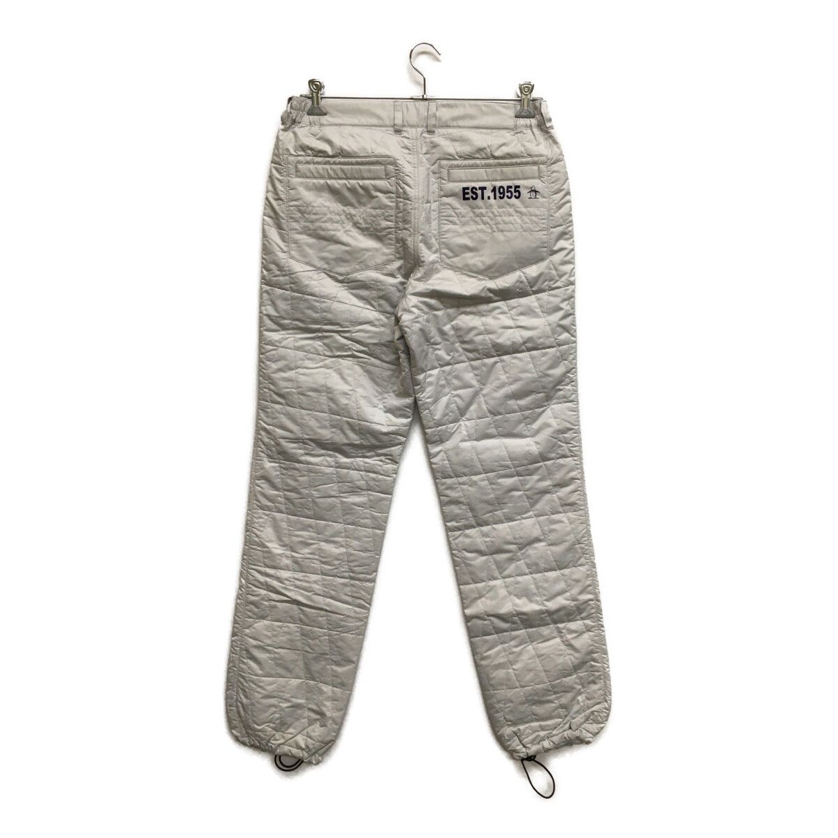 muningwear キルティングパンツ グレー 中古 メンズ マンシングウェア Munsing wear パンツ L 84-88cm グレー