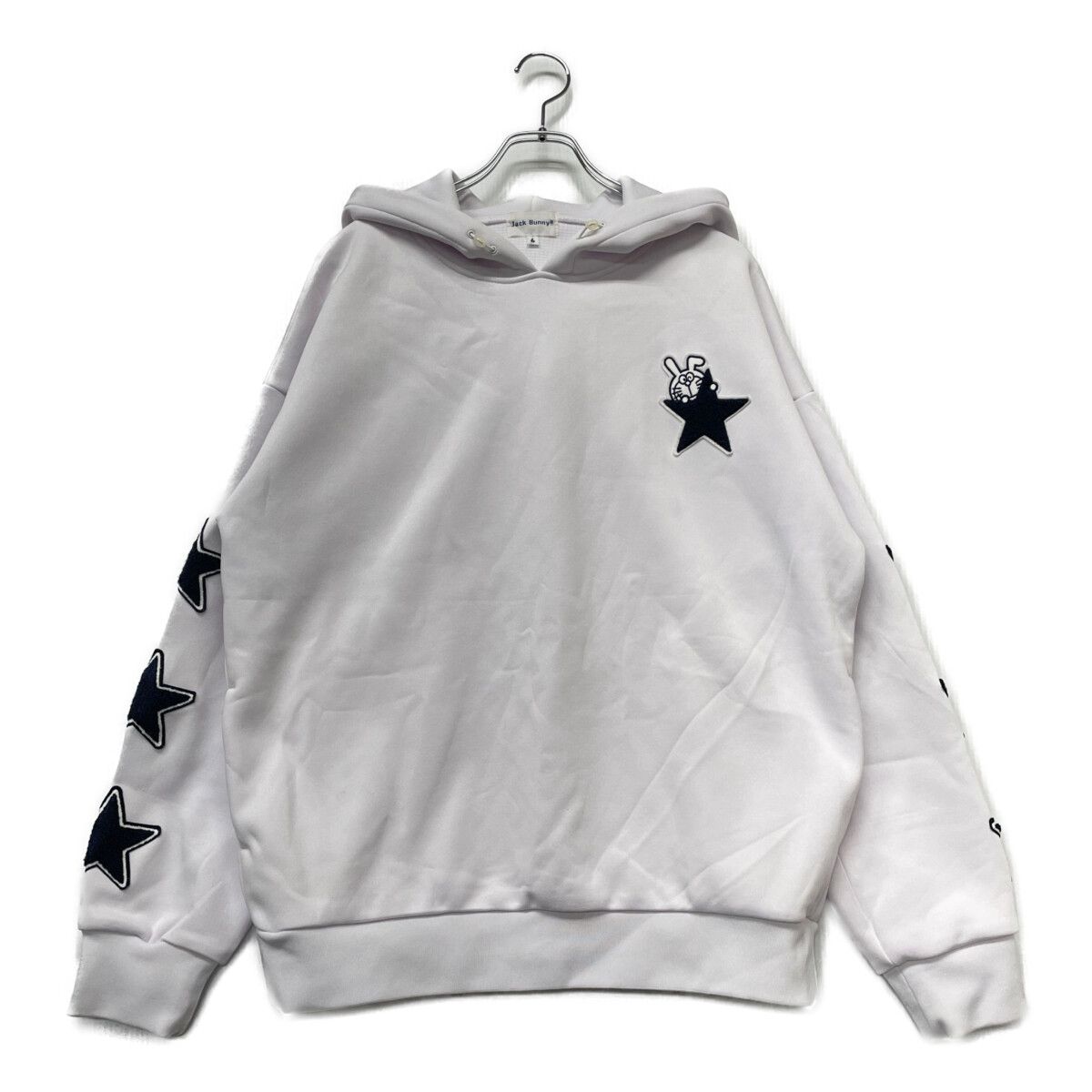 中古 メンズ ジャックバニー Jack Bunny!! パーカー 6(LL) 白 ホワイト