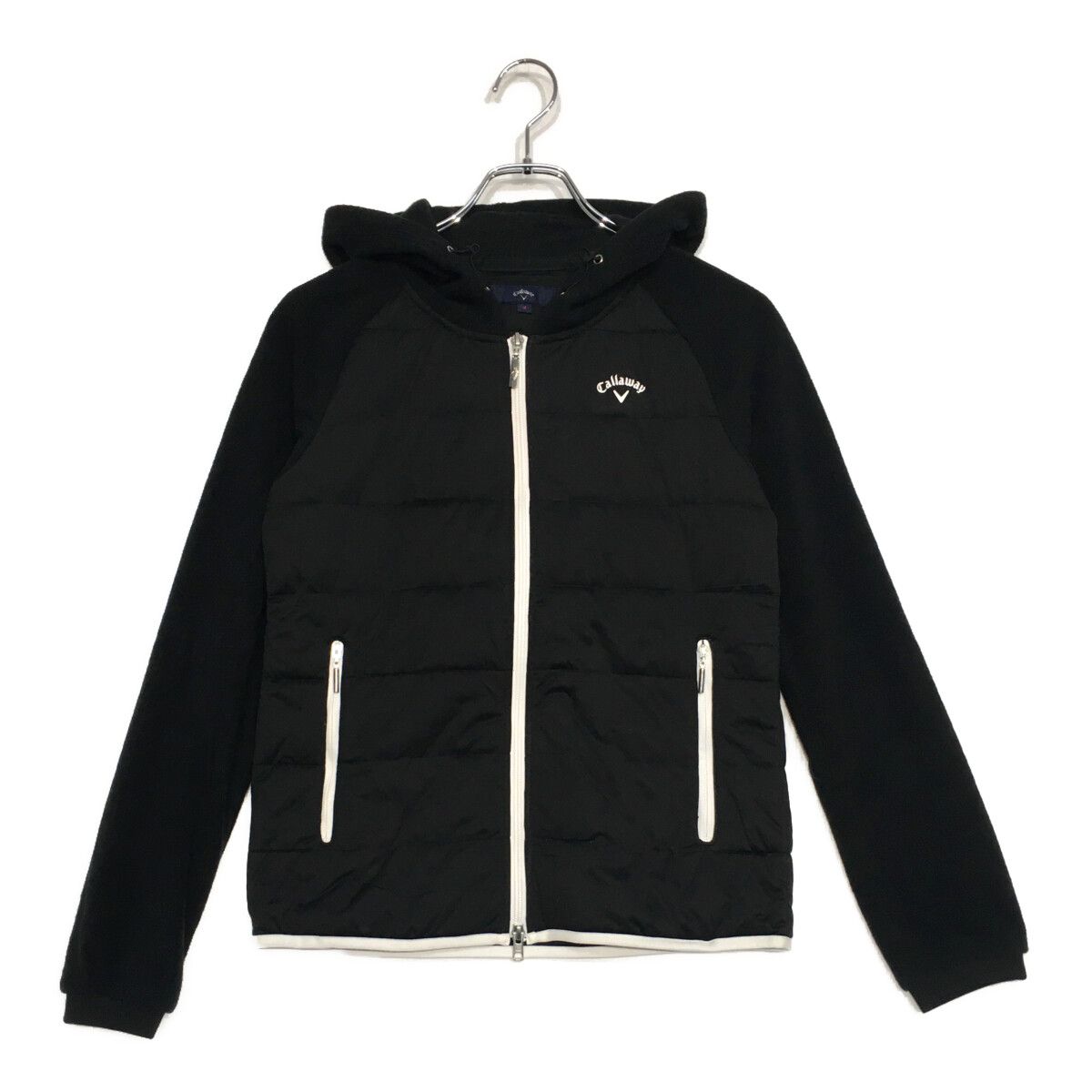 中古 レディース キャロウェイ Callaway フルジップアウター M 黒