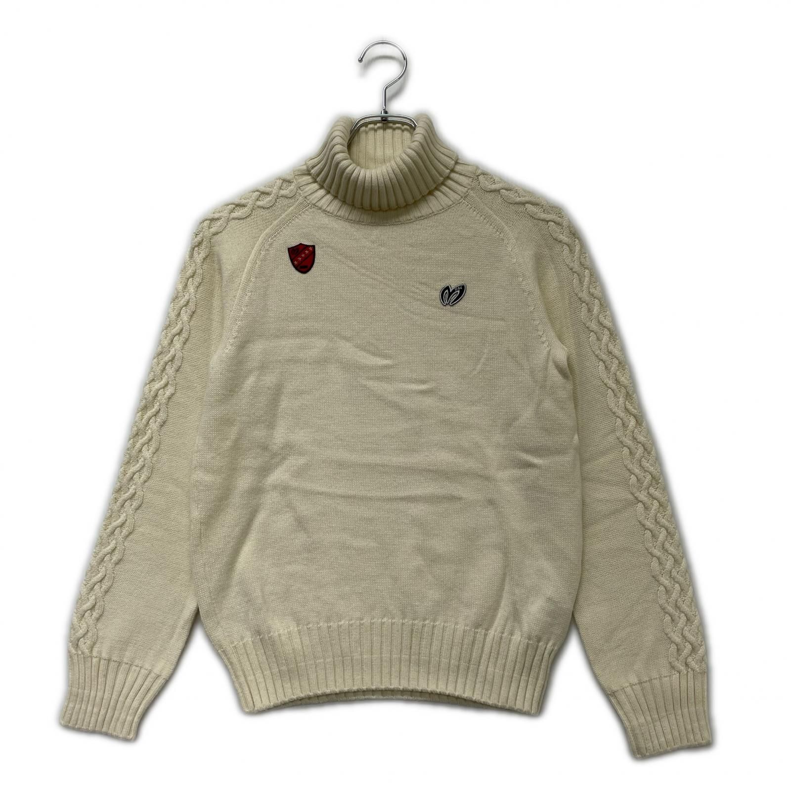 6475【美品】マスターバニーエディション　タートルネック　ボアスウェット　白 中古 レディース マスターバニーエディション MASTER BUNNY EDITION