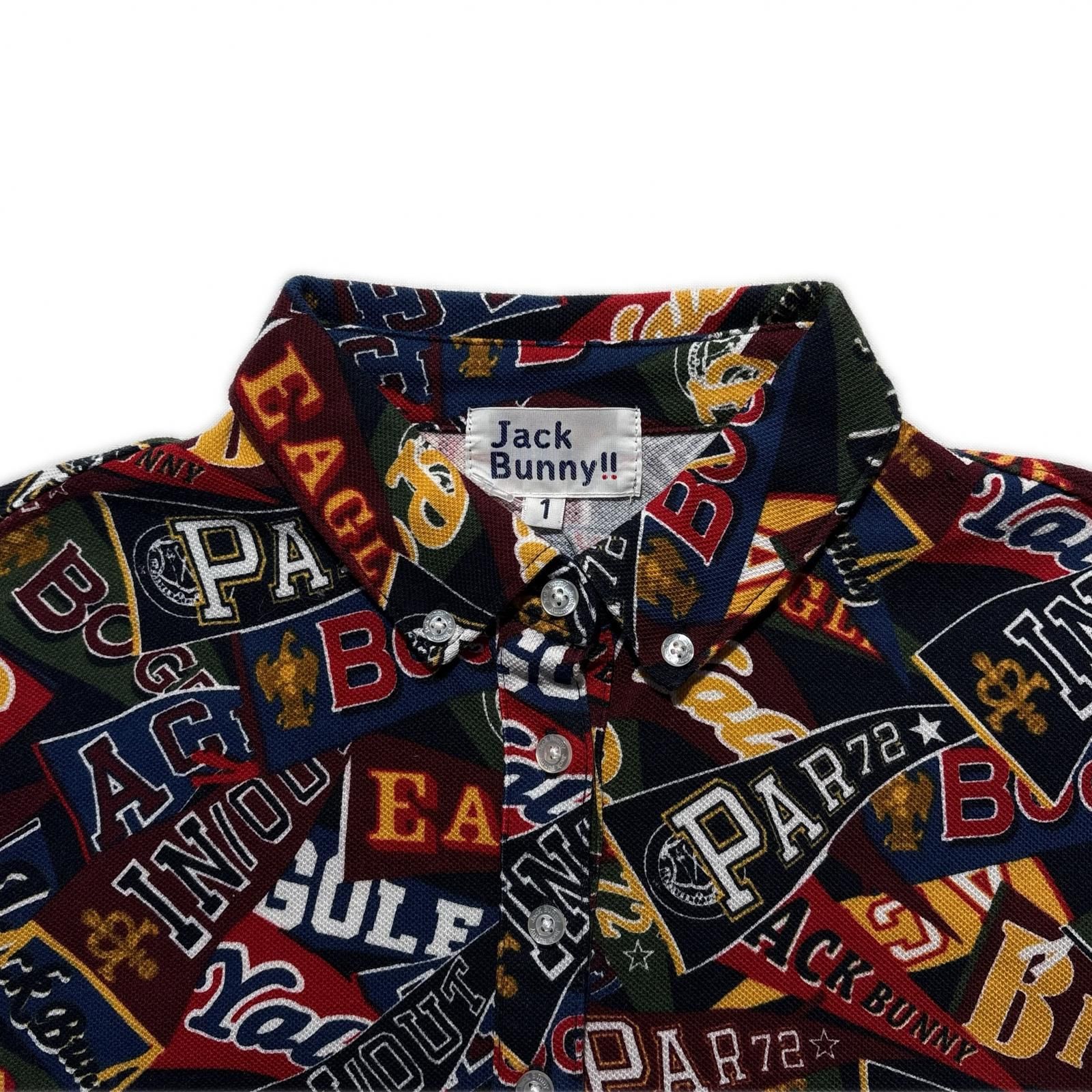 新品未使用品 ジャックバニー 長袖ポロシャツ レディース ブラック