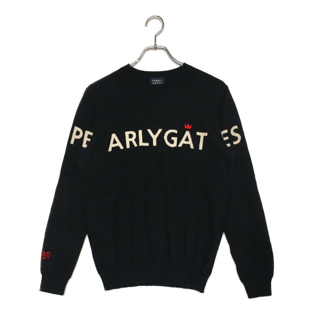 パーリーゲイツ　メンズセーター4 メンズ パーリーゲイツ PEARLY GATES セーター 4(M) 黒系 カシミヤ