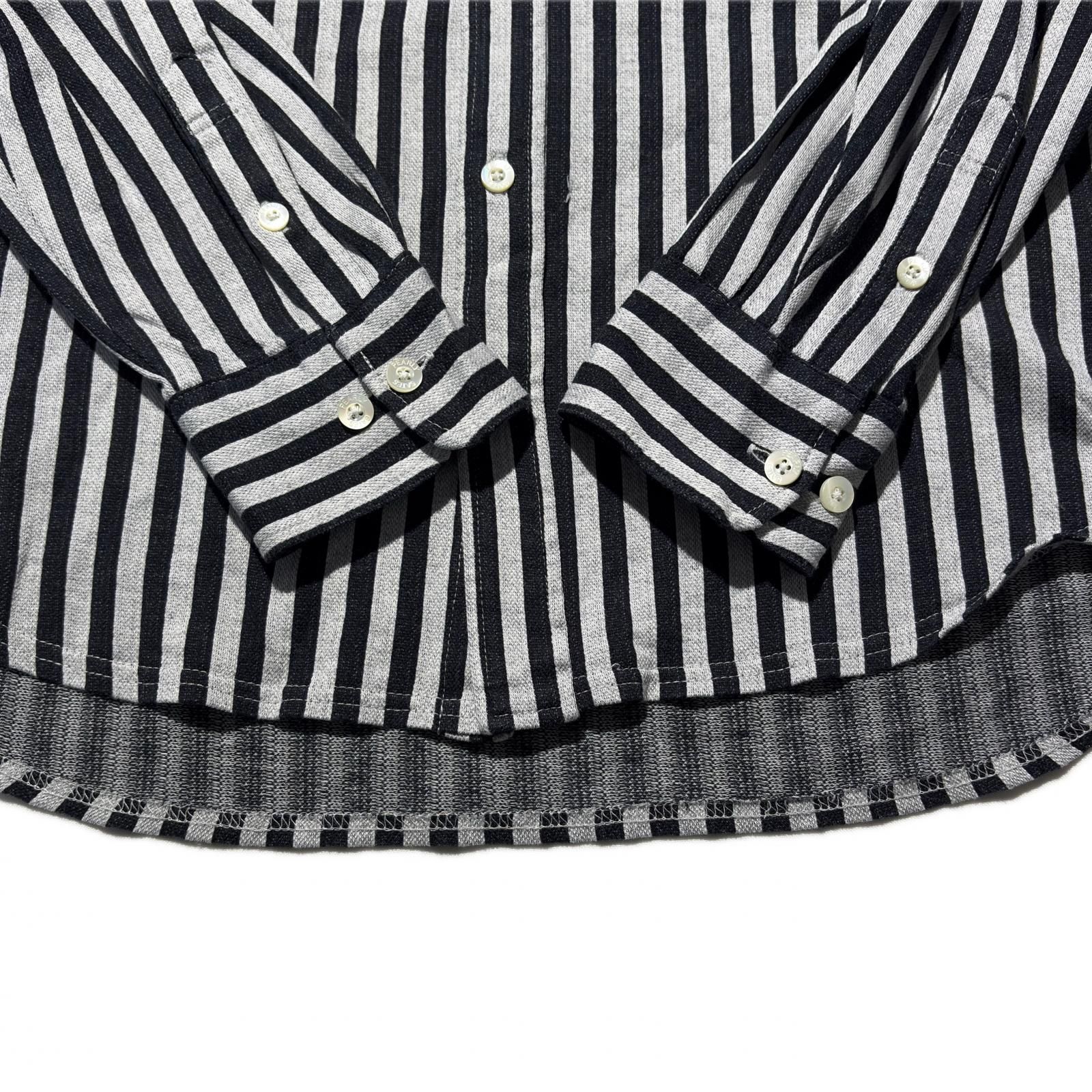 中古 メンズ パーリーゲイツ PEARLY GATES 長袖シャツ 4(M) 紺×グレー