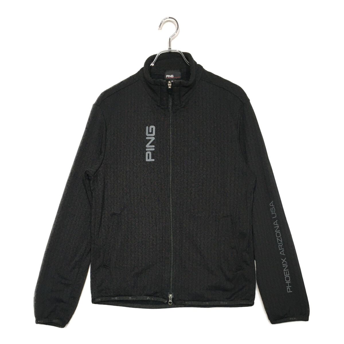 PING長袖ウィンドブレーカー 新品ブラックMサイズ PING長袖ウィンドブレーカー 新品ブラックMサイズ 中古 メンズ ピン