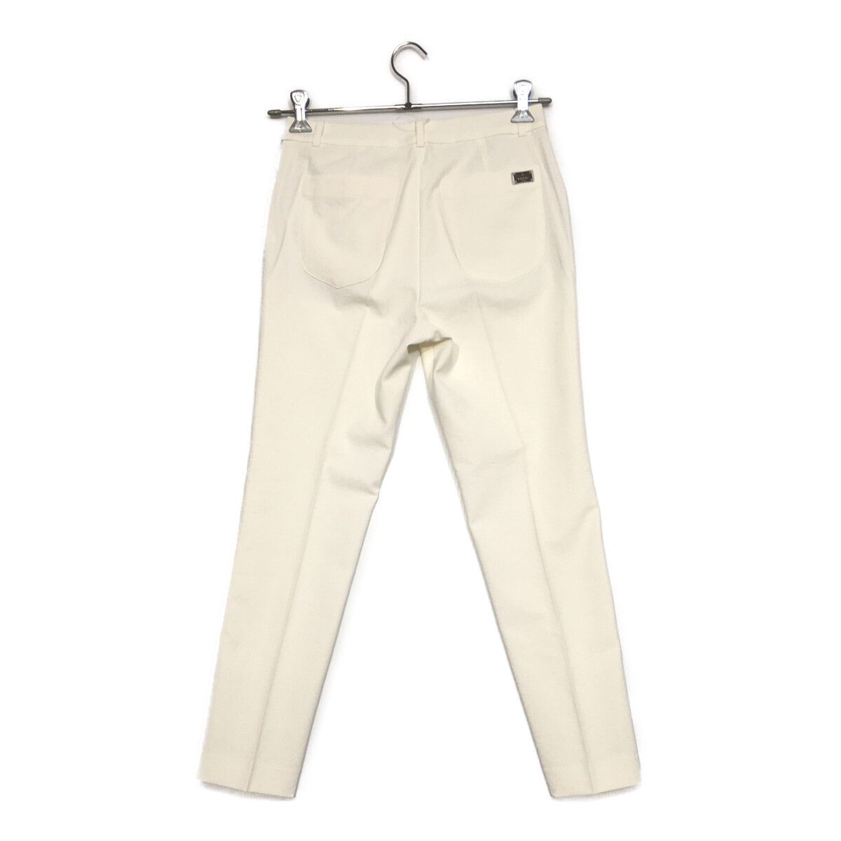 未使用品 レディース ランバンスポール LANVIN SPORT パンツ 38(M) 白