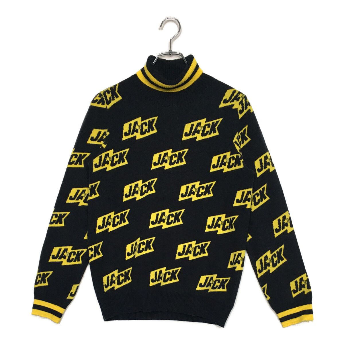 中古 レディース ジャックバニー Jack Bunny!! セーター 2(L) 紺×黄色