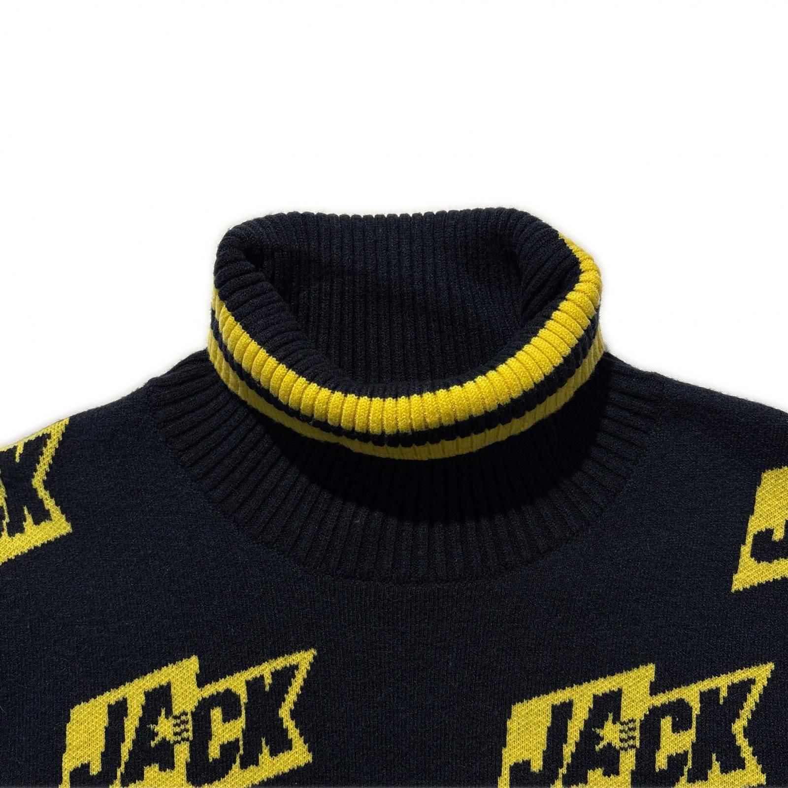 中古 レディース ジャックバニー Jack Bunny!! セーター 2(L) 紺×黄色