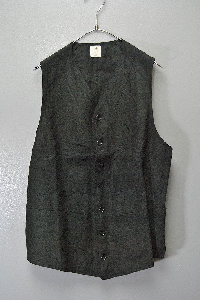 ANATOMICA SAGAN VEST ＃LINEN アナトミカ サガン ベスト リネン