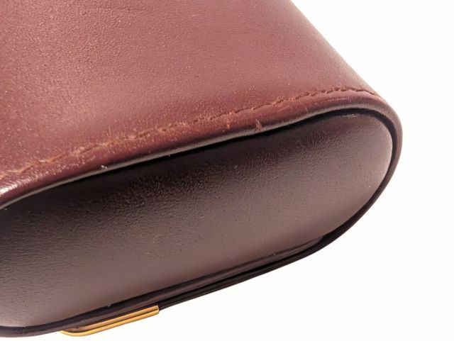 カルティエ メガネケース 眼鏡ケース マスト レザー ボルドー めがね