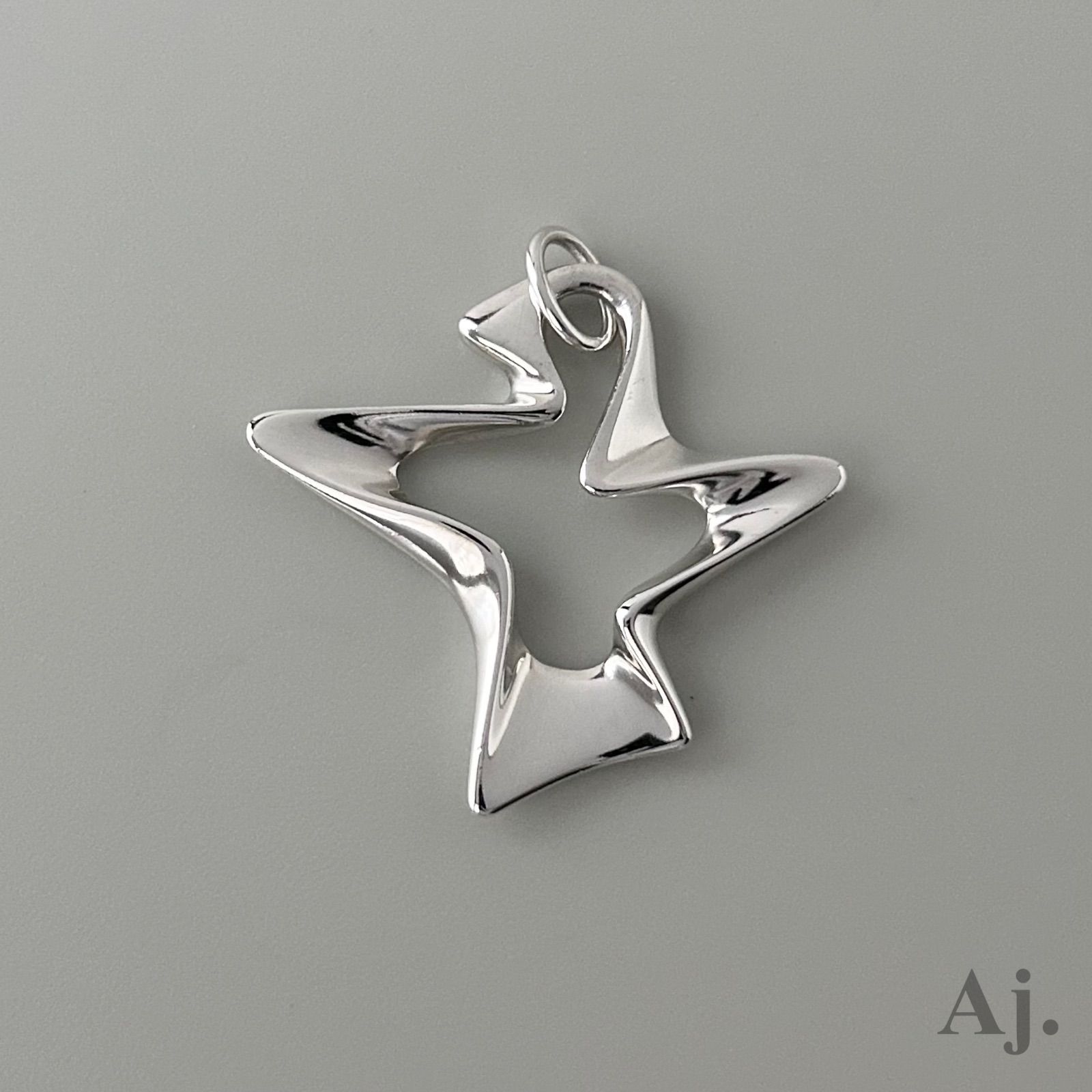 ジョージジェンセン ネックレス ペンダント トップ 2000 HK バード 925