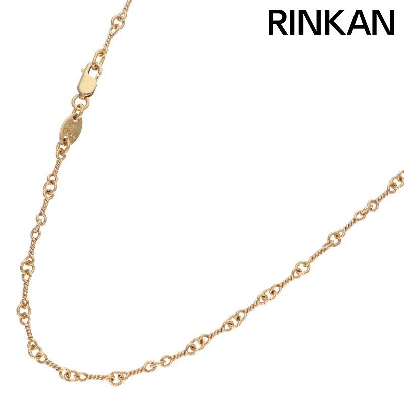 たけパパんゆー クロムハーツ22kツイストチェーン18inch クロムハーツ 22K NECKCHAIN T18/ツイストチェーン18inch ゴールド