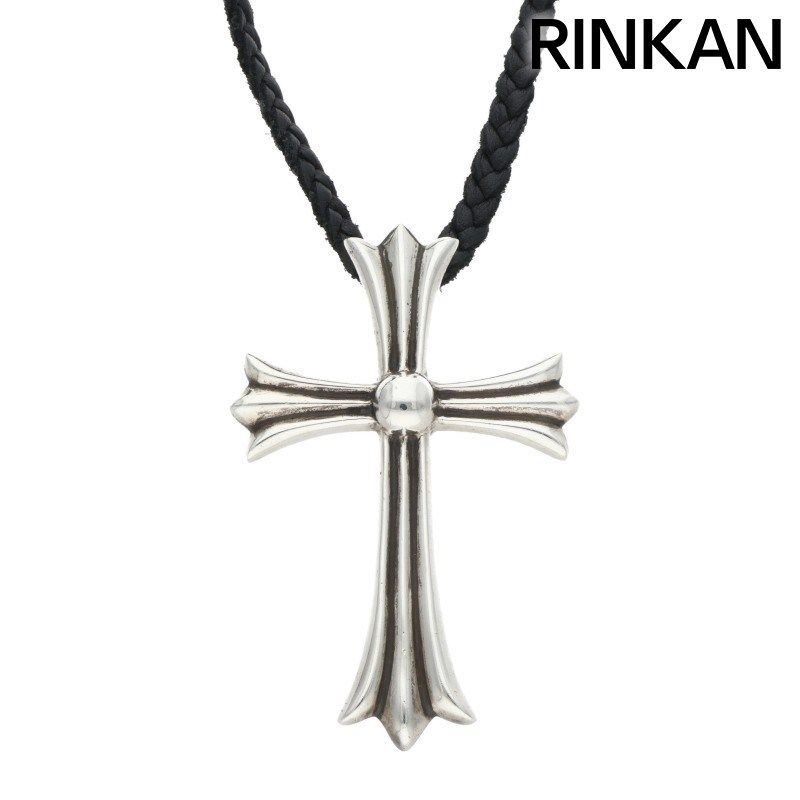 クロムハーツ CH CRS LG BC/ラージCHクロス Wボロチップ/シルバー