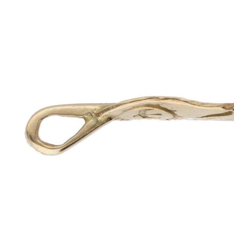 ゴローズ 全金フェザー 小 右向き ネックレストップ メンズ 小 - メルカリ