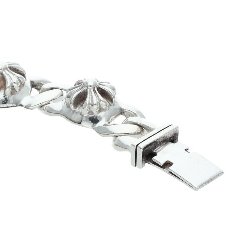 クロムハーツ CROSS LINK SM/クロスリンク シルバーブレスレット