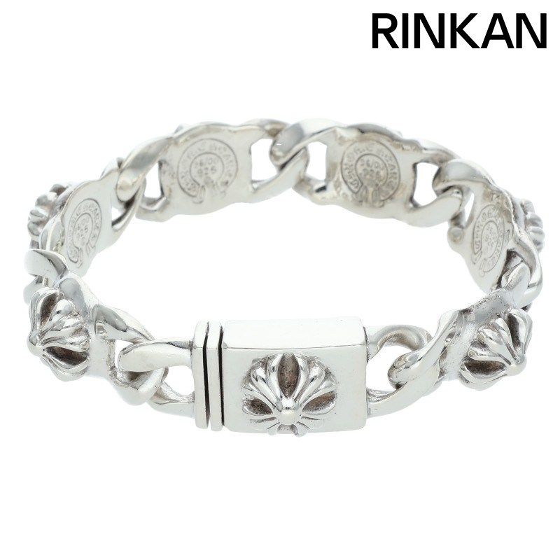 クロムハーツ CROSS LINK SM/クロスリンク シルバーブレスレット