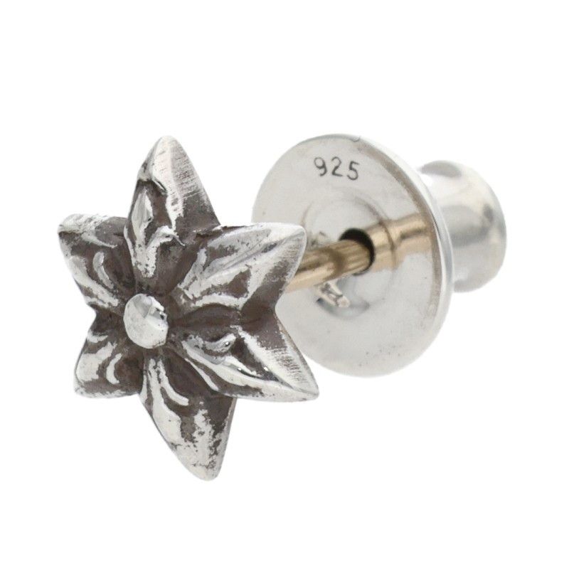 クロムハーツ CO STAR/スタースタッド シルバーピアス メンズ - メルカリ