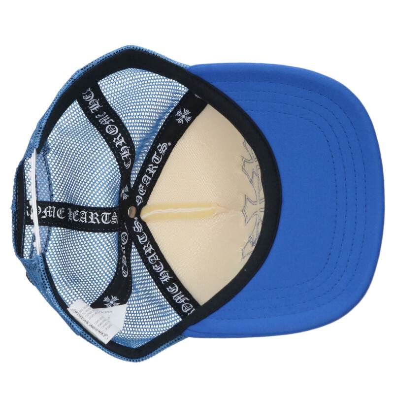 クロムハーツ TRUCKER CAP/レザーパッチトラッカー 3セメタリークロス