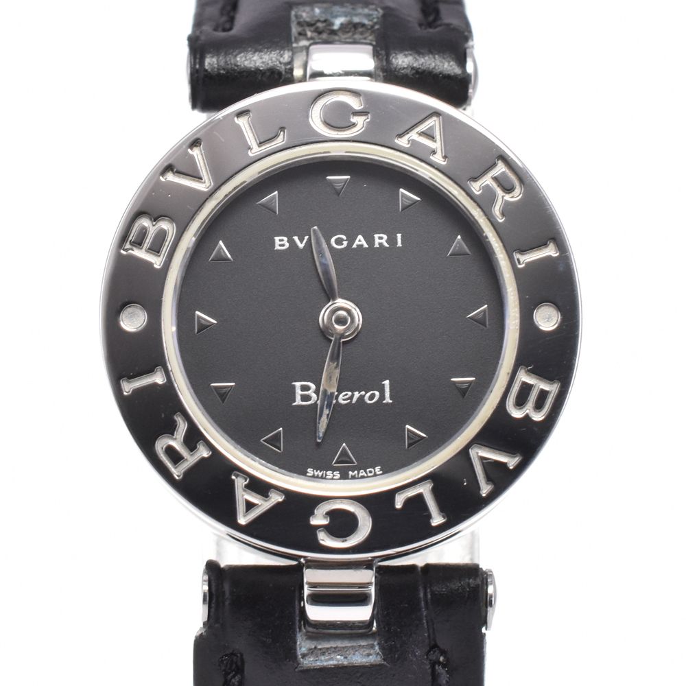 ブルガリ BVLGARI BZ22S B.zero1 SS/レザー クォーツ レディース 良品