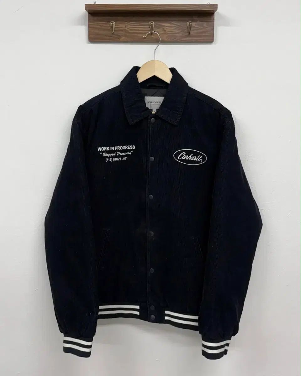 K*i様 Carhartt レターマン　スタジャン　L M Carhartt カーハート wip ラグド レターマン コーデュロイ