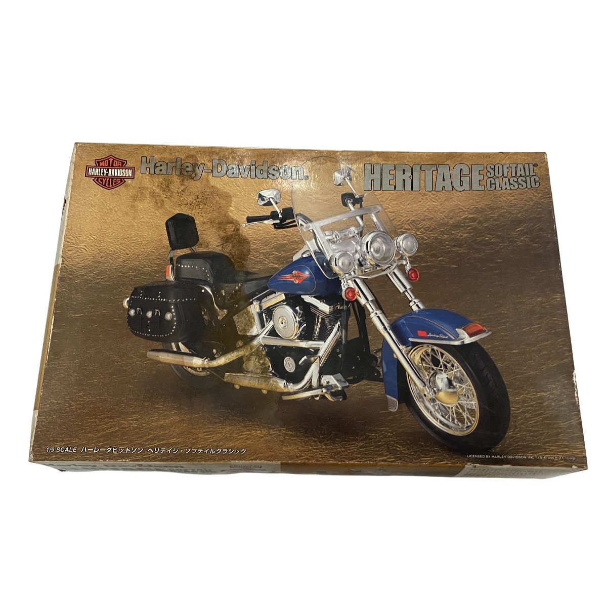 Harley-Davidson SOFTAIL CUSTOM イマイ製1/9模型 IMAI HARLEY-DAVIDSON HERITAGE SOFTAIL CLASSIC 1/9 MODEL KIT