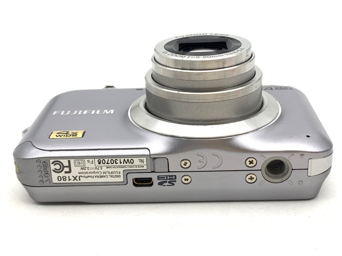 中古】 【並品】 フジフイルム FinePix JX180 シルバー - メルカリ