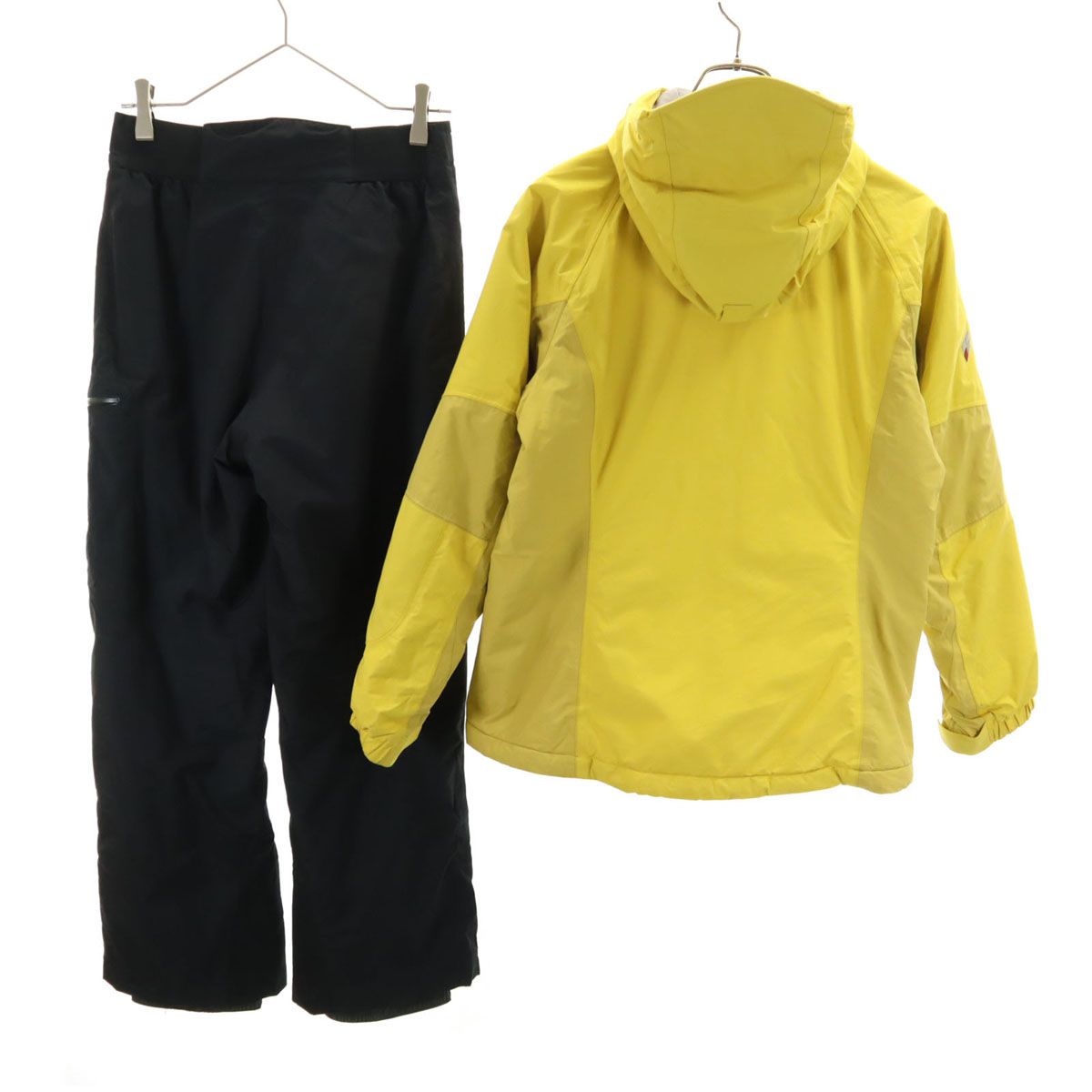 mont-bell ＆MILLET スキーウェア 上下セット mont-bell モンベル スキー ウェア 上下 セットアップ S イエロー