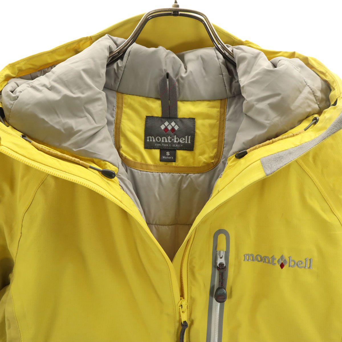 mont-bell モンベル スキー ウェア 上下 セットアップ S イエロー