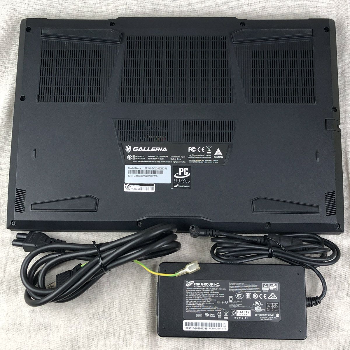 ジャンク GALLERIA GCL2060RGF5 RTX2060 - メルカリ