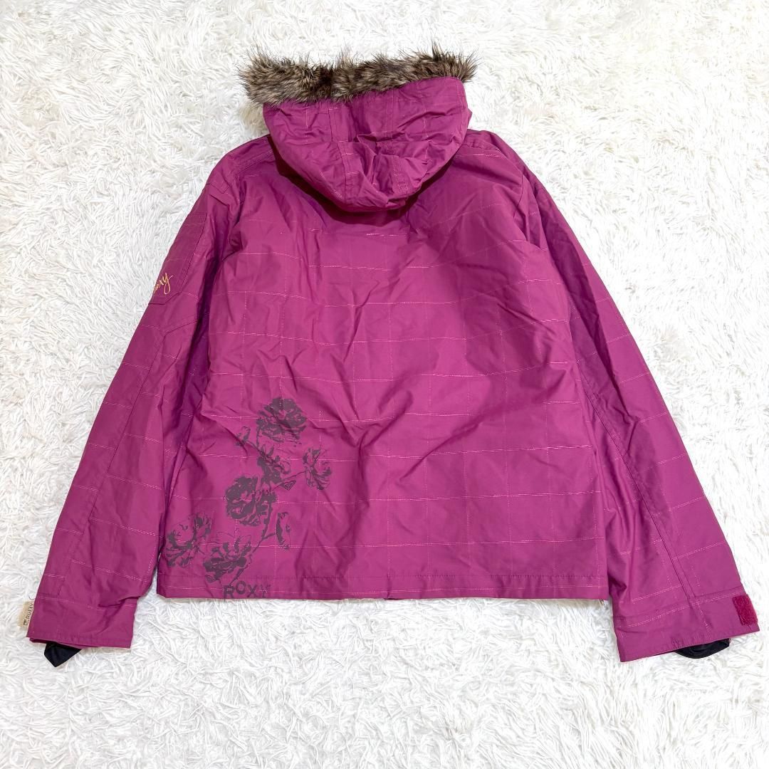 美品】ROXY スキースノボウェア セットアップ M パープルピンク - メルカリ