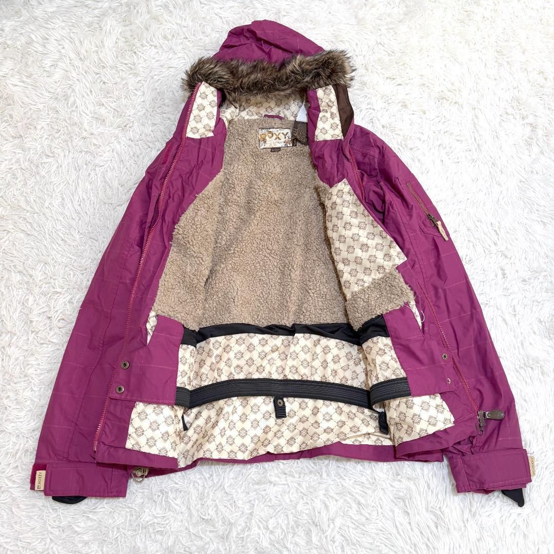 【美品】ROXY スキースノボウェア セットアップ M パープルピンク 美品】ROXY スキースノボウェア セットアップ M パープルピンク - メルカリ