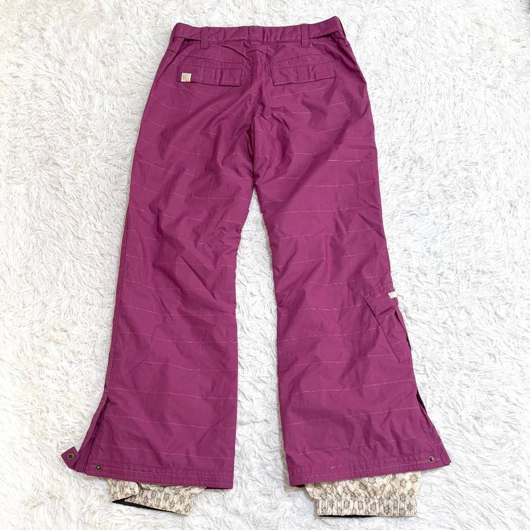 【美品】ROXY スキースノボウェア セットアップ M パープルピンク 美品】ROXY スキースノボウェア セットアップ M パープルピンク - メルカリ